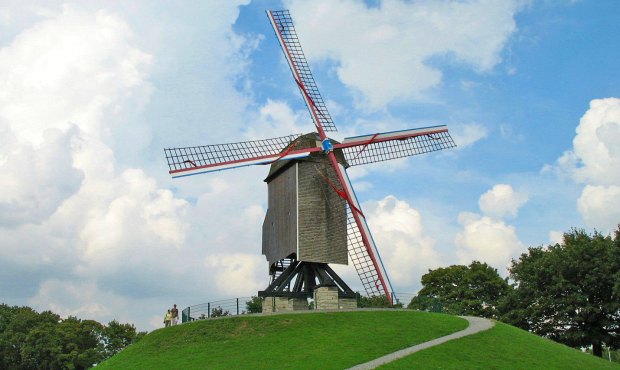 Bruges windmill new